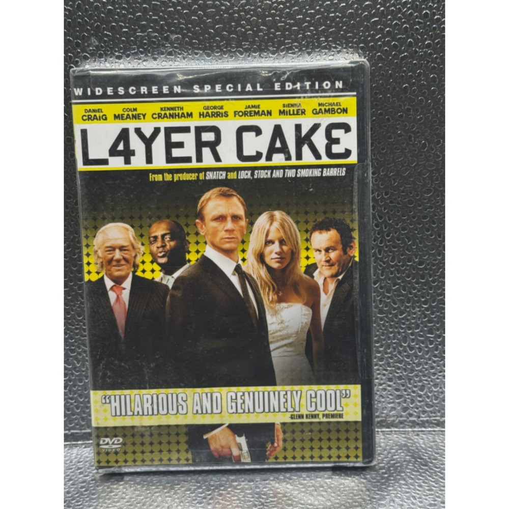 Layer Cake DVD Widescreen Special Edition Daniel Craig Crime Thriller New Sealed
